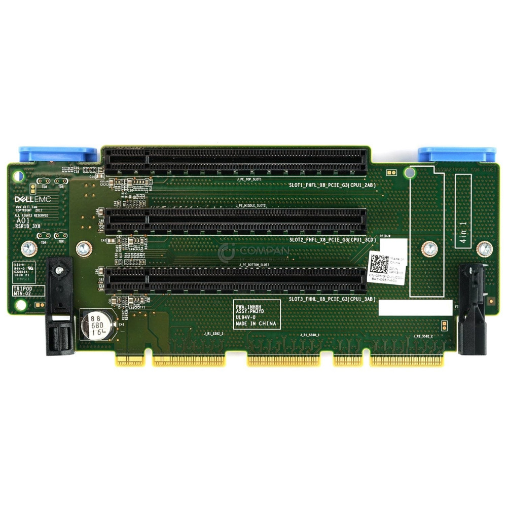 PM3YD DELL RISER BOARD 3 x PCI-E X8 SLOT FOR DELL POWEREDGE R740 R740XD